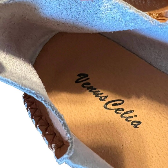 Venus Celia Women's Tan Moccasins Natural Comfort Leather Loafer Size 42(10) - Picture 9 of 13